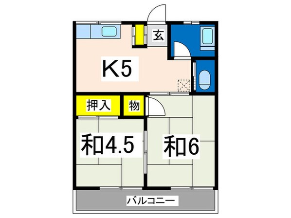 大富マンションの物件間取画像